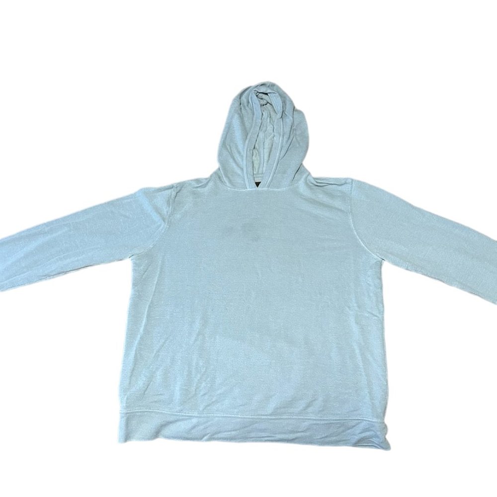 Mens Lucky Brand Textured Long Sleeve Shirt (Light Blue) - Large
